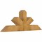 Ekena Millwork Saratoga Rough Sawn Timber Gable Bracket, Western Red Cedar, 60"W x 22"H x 6"D x 6"F, 9/12 Pitch GBW060X22X0606SAR00RWR - alternate 4